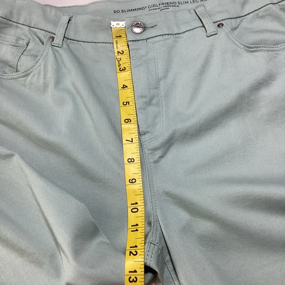 Chico's So Slimming Girlfriend Slim Leg Ankle Jeans Stretch - Picture 13 of 14